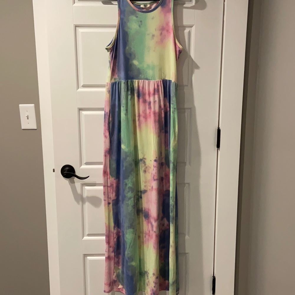 Tie dye dress